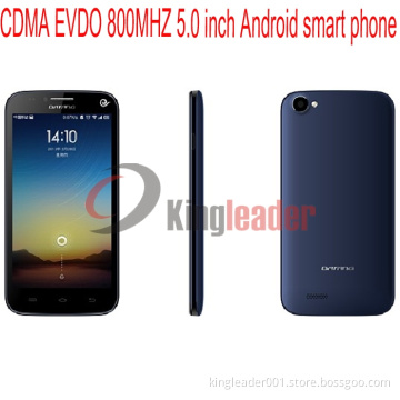 5.0" CDMA2000 EVDO800MHz Smart Android Phone with 3G, GPS, Bluetooth -A988E